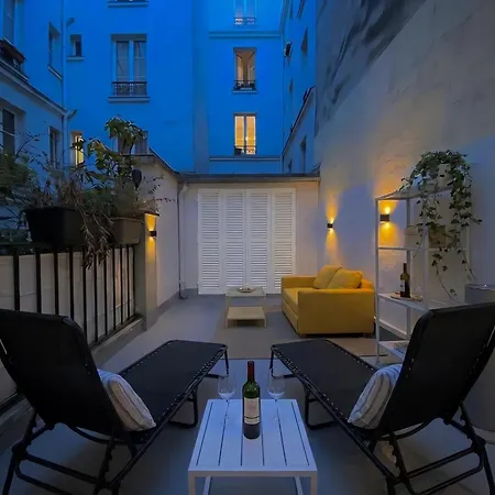 Private Terrace Moulin Rouge Apartman Párizs